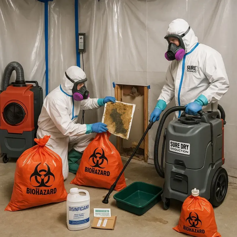 Contaminated Water Handling Protocols process in Iva, SC